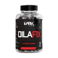 Pote de 90g com 120 cápsulas do vasodilatador DilaFix Extra Pump da Dark Lab