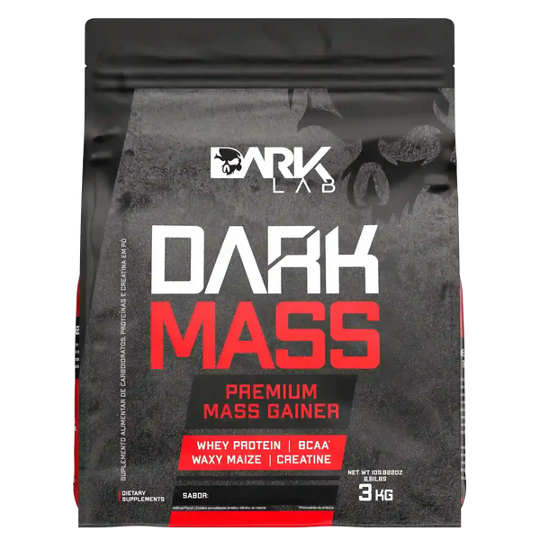 HIPERCALÓRICO - DARK MASS MORANGO - DARK LAB 3KG