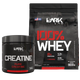 Kit 100% Whey Refil 900g + Creatina 300g Dark Lab