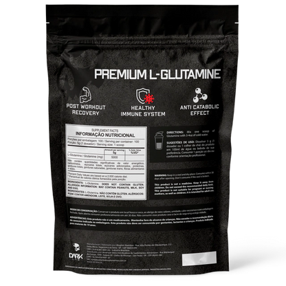 L-Glutamine 500g Refil - Dark Lab