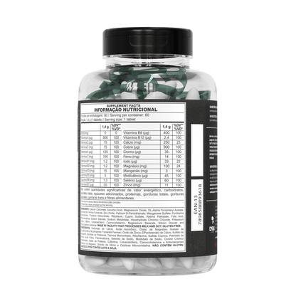 Magnésio Inositol 300g + Multivitamin 60 Tabletes Dark Lab