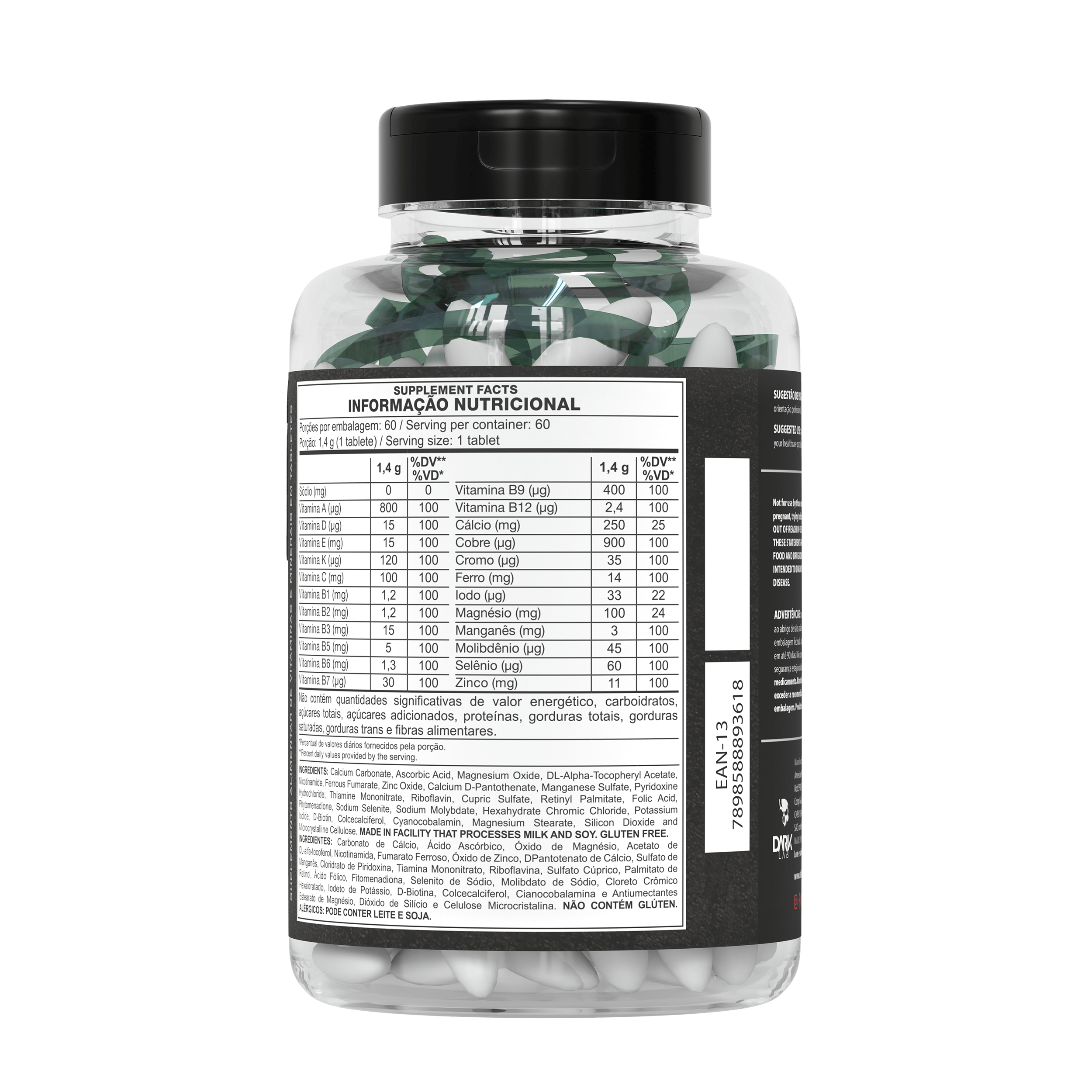 Multivitamin 60 Tabletes Dark Lab