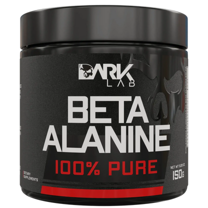 Pote de 150g de beta alamina 100% pura da marca Dark Lab
