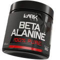 Embalagem levemente inclinada 150g de beta alamina 100% pura da marca Dark Lab