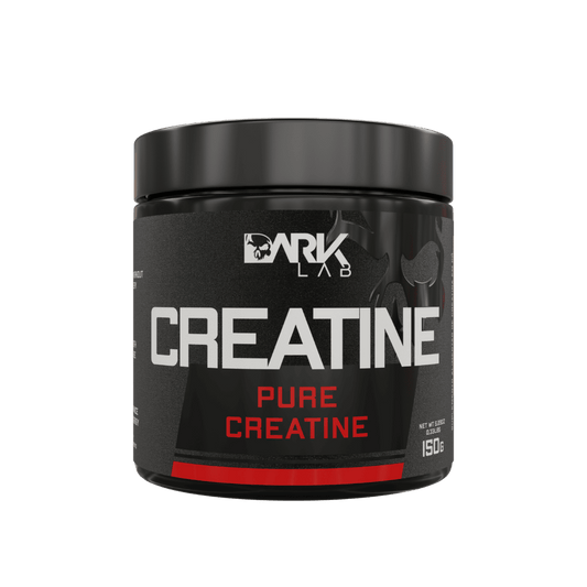 Pote de 150g de creatina pura da Dark Lab