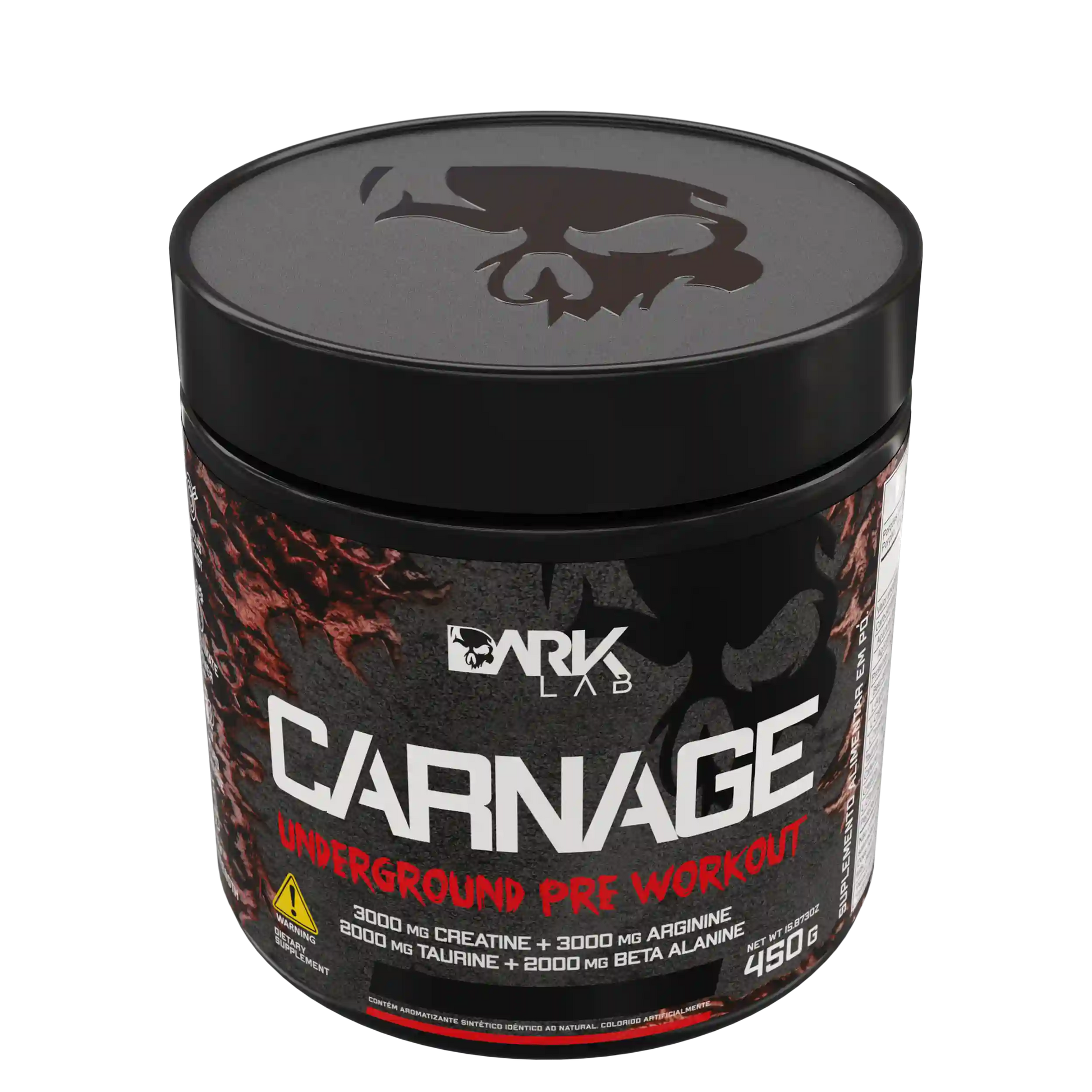 Carnage Underground Pre Workout 450g Dark Lab | Dark Lab