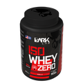 Pote de 900g do Iso Whey Zero, a proteína low carb isolada da Dark Lab, mostrando o detalhe da logo da marca na tampa da embalagem.