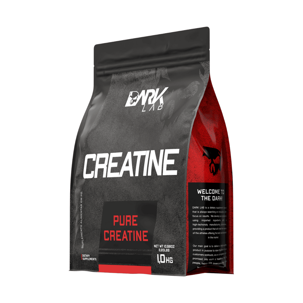 Creatina Monohidratada Pura 1kg Dark Lab Sem Sabor