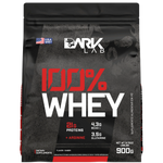 Embalagem refil de whey 100% da Dark Lab 900g