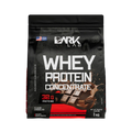 Embalagem de 1kg de whey protein concentrado da marca Dark Lab com informações nutricionais do sabor chocolate