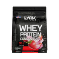 Embalagem de 1kg de whey protein concentrado da marca Dark Lab no sabor morango