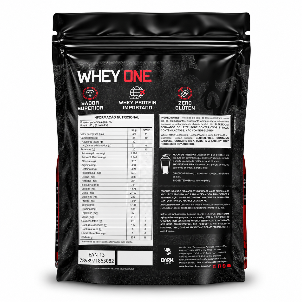 Dark Evolution | Creatina + Belanina, Magnésio, Whey & Omega Plus