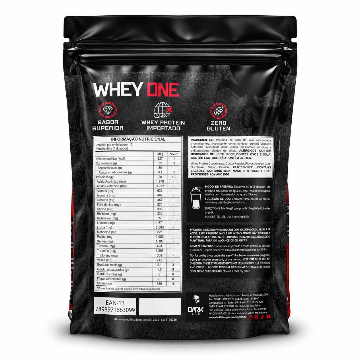 Dark Evolution | Creatina + Belanina, Magnésio, Whey & Omega Plus