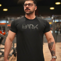 Camiseta Dry-fit Preta Caveira Dark Lab