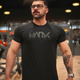 Camiseta Dry-fit Preta Caveira Dark Lab